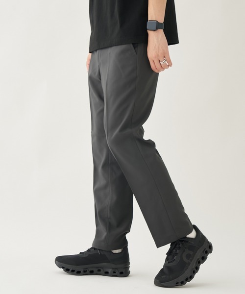 MAGASIN DE MODE TOOLS(マガジンデモードトゥールズ)の「【MAGASIN DE MODE TOOLS】杢トロバックシャーリングパンツ MZJ(その他パンツ・メンズ・ブラック/チャコールグレー/ネイビー・M/L/LL)」の7枚目の写真