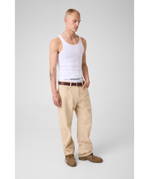 GUESS JEANS（ゲスジーンズ）の「GUESS JEANS G18 Twisted Seam デニムパンツ ジーンズ（デニムパンツ・メンズ・ベージュ・29inch/34inch/32inch/31inch/30inch/28inch）」の3枚目の写真