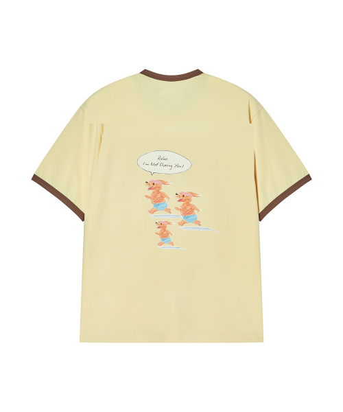 Beyond Closet（-）の「[コレクションライン] パフォーマンススケッチランニングTシャツバター（Tシャツ/カットソー・メンズ・その他・MEDIUM/LARGE）」の6枚目の写真