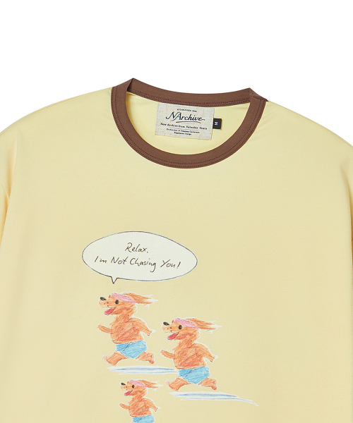 Beyond Closet（-）の「[コレクションライン] パフォーマンススケッチランニングTシャツバター（Tシャツ/カットソー・メンズ・その他・MEDIUM/LARGE）」の4枚目の写真