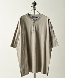 【RES】【many men many mind】スラブ天竺ヘンリーTEE