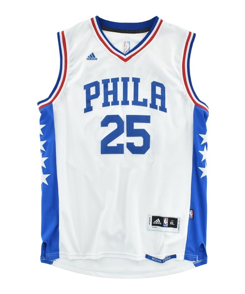 USED】adidas “NBA Philadelphia 76ers / Ben Simmons #25“ バスケ