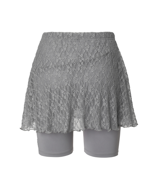 MIRECO（ミレコ）の「LACE LAYER WRAP SKORT STONE GREY（その他パンツ・レディース・その他・FREE）」の5枚目の写真