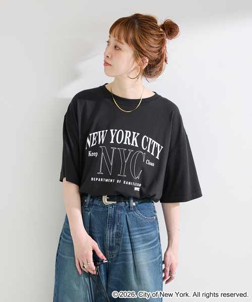GOOD ROCK SPEED(グッドロックスピード)の「GOOD ROCK SPEED / グッドロックスピード NYC S/S Tshirts(Tシャツ/カットソー・レディース・ブラック/ライトグレー/アイボリー・FREE)」の7枚目の写真