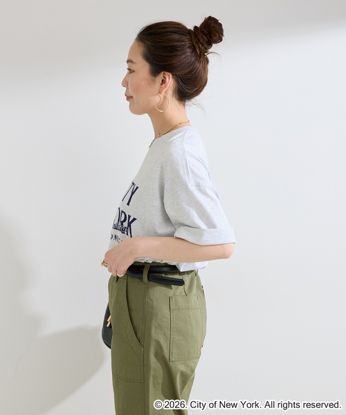 GOOD ROCK SPEED(グッドロックスピード)の「GOOD ROCK SPEED / グッドロックスピード NYC S/S Tshirts(Tシャツ/カットソー・レディース・ブラック/ライトグレー/アイボリー・FREE)」の14枚目の写真