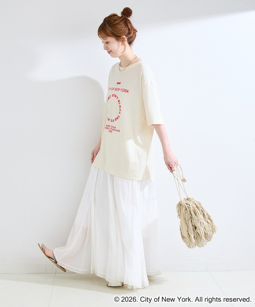 GOOD ROCK SPEED(グッドロックスピード)の「GOOD ROCK SPEED / グッドロックスピード NYC S/S Tshirts(Tシャツ/カットソー・レディース・ブラック/ライトグレー/アイボリー・FREE)」の17枚目の写真