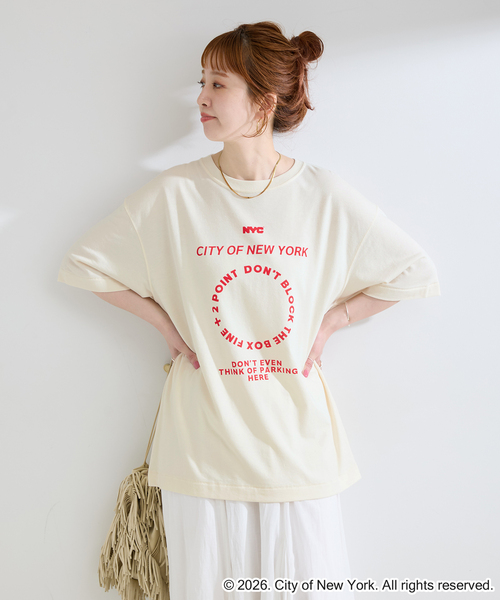 GOOD ROCK SPEED(グッドロックスピード)の「GOOD ROCK SPEED / グッドロックスピード NYC S/S Tshirts(Tシャツ/カットソー・レディース・ブラック/ライトグレー/アイボリー・FREE)」の19枚目の写真