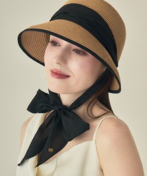 muku（ムク）の「STRAW HAT/RIBBON（ハット）」