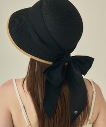 muku（ムク）の「STRAW HAT/RIBBON（ハット）」