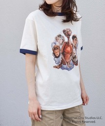 Bleu Bleuet（ブルーブルーエ）の「ET リンガーTシャツ（Tシャツ/カットソー）」