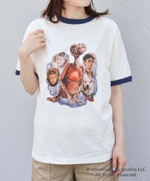 Bleu Bleuet（ブルーブルーエ）の「ET リンガーTシャツ（Tシャツ/カットソー）」