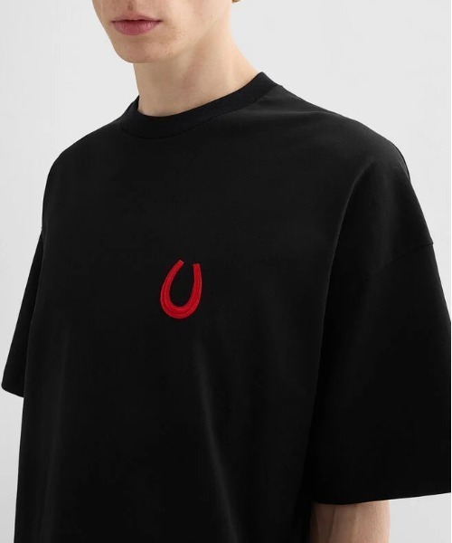 JIL SANDER（ジルサンダー）の「CNY T-SHIRT CN SS EMB（Tシャツ/カットソー・メンズ・ブラック・L/M/S）」の3枚目の写真
