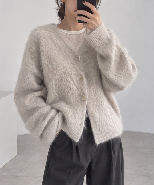 モデル身長：158cm
着用サイズ：FREE