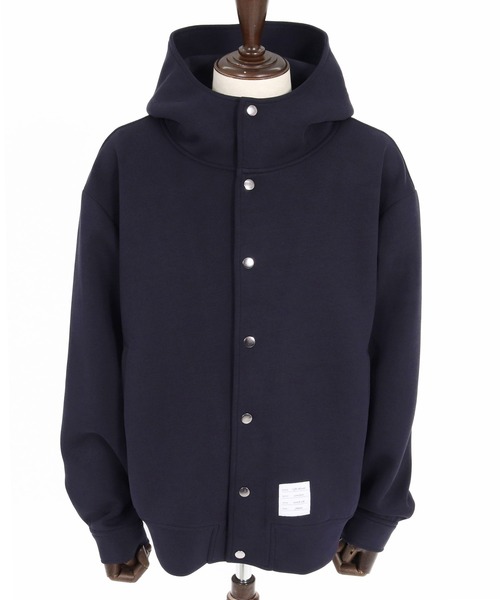 wjk reluxe(ダブルジェーケーリラックス)の「mpa4185- Double Knit Hoodie パーカー(WR26W-20)(パーカー・メンズ・トップグレー/ブラック/ネイビー・L/M/S)」の17枚目の写真