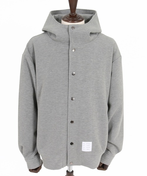 wjk reluxe(ダブルジェーケーリラックス)の「mpa4185- Double Knit Hoodie パーカー(WR26W-20)(パーカー・メンズ・トップグレー/ブラック/ネイビー・L/M/S)」の18枚目の写真
