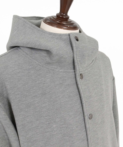 wjk reluxe(ダブルジェーケーリラックス)の「mpa4185- Double Knit Hoodie パーカー(WR26W-20)(パーカー・メンズ・トップグレー/ブラック/ネイビー・L/M/S)」の20枚目の写真