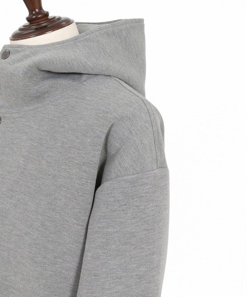 wjk reluxe(ダブルジェーケーリラックス)の「mpa4185- Double Knit Hoodie パーカー(WR26W-20)(パーカー・メンズ・トップグレー/ブラック/ネイビー・L/M/S)」の21枚目の写真