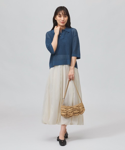 TIGORA(ティゴラ)の「ティゴラ TIGORA ストレッチリブタンクトップ(タンクトップ・レディース・ブラック/ライトベージュ・S/M/L/XL)」の21枚目の写真