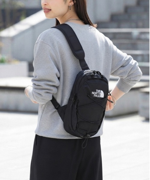 THE NORTH FACE(ザノースフェイス)の「【THE NORTH FACE/ザノースフェイス】BOREALIS SLING BAG ボレアリス スリングバッグ ワンショルダーバッグ ボディバッグ ユニセックス(ショルダーバッグ・レディース・ブラック/グレー・ONE SIZE)」の1枚目の写真