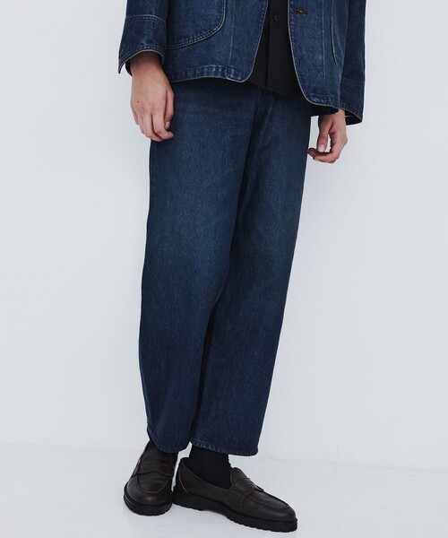 UNITED TOKYO(ユナイテッドトウキョウ)の「【数量限定】13oz SELVEDGE DENIM ストレートパンツ(デニムパンツ・メンズ・ライトブルー/ダークインディゴブルー・1/2)」の2枚目の写真