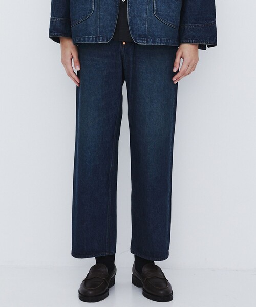 UNITED TOKYO(ユナイテッドトウキョウ)の「【数量限定】13oz SELVEDGE DENIM ストレートパンツ(デニムパンツ・メンズ・ライトブルー/ダークインディゴブルー・1/2)」の18枚目の写真