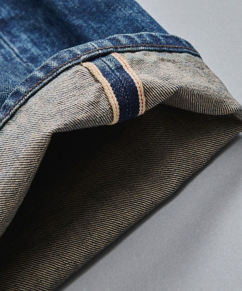 UNITED TOKYO(ユナイテッドトウキョウ)の「【数量限定】13oz SELVEDGE DENIM ストレートパンツ(デニムパンツ・メンズ・ライトブルー/ダークインディゴブルー・1/2)」の11枚目の写真