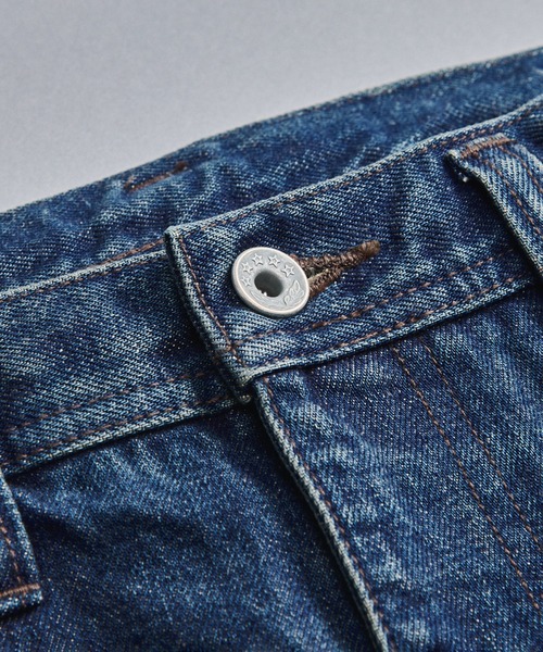 UNITED TOKYO(ユナイテッドトウキョウ)の「【数量限定】13oz SELVEDGE DENIM ストレートパンツ(デニムパンツ・メンズ・ライトブルー/ダークインディゴブルー・1/2)」の14枚目の写真