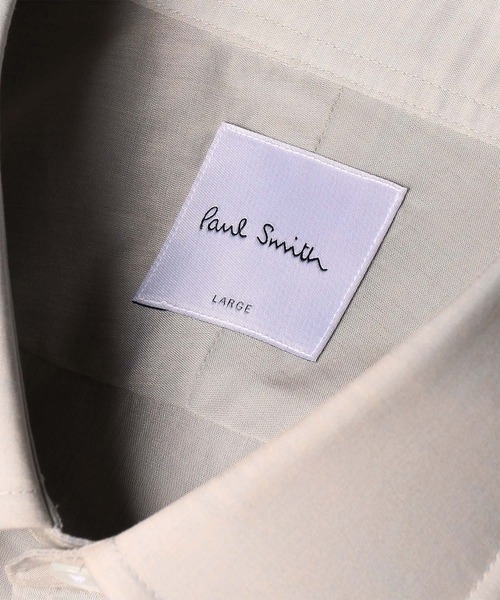 Paul Smith（ポールスミス）の「イリデセント ドレスシャツ / 263203 902P（ビジネスシャツ・メンズ・ライトベージュ/ライトグリーン・SMALL/MEDIUM/LARGE/X-LARGE）」の4枚目の写真