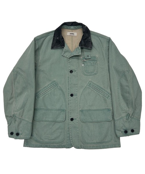 DAIRIKU(ダイリク)の「DAIRIKU / ダイリク Vintage Wash "Regular" Hunting Jacket(その他アウター・メンズ・ベージュ/ブラック/グリーン・MEDIUM/LARGE)」の3枚目の写真