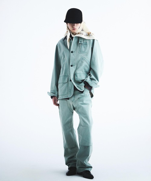 DAIRIKU(ダイリク)の「DAIRIKU / ダイリク Vintage Wash "Regular" Hunting Jacket(その他アウター・メンズ・ベージュ/ブラック/グリーン・MEDIUM/LARGE)」の6枚目の写真