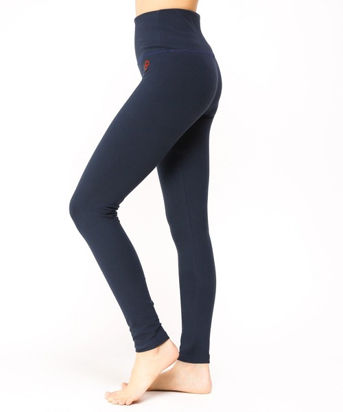 OLD BETTY'S（オールドベティーズ）の「BEPATCH ﾖｶﾞﾊﾟﾝﾂ (無地ﾊｲｳｴｽﾄ)（レギンス/スパッツ・レディース・ラベンダー/ダークグレー/グリーン/オレンジ/ターコイズブルー/グレイッシュベージュ/ブラウン/ネイビー/ブラック/ライトグレー・FREE）」の7枚目の写真