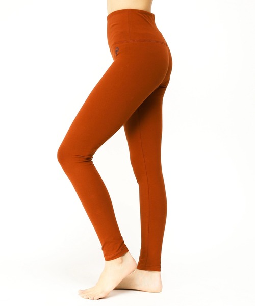 OLD BETTY'S（オールドベティーズ）の「BEPATCH ﾖｶﾞﾊﾟﾝﾂ (無地ﾊｲｳｴｽﾄ)（レギンス/スパッツ・レディース・ラベンダー/ダークグレー/グリーン/オレンジ/ターコイズブルー/グレイッシュベージュ/ブラウン/ネイビー/ブラック/ライトグレー・FREE）」の10枚目の写真