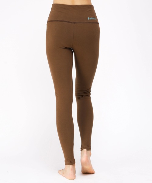 OLD BETTY'S（オールドベティーズ）の「BEPATCH ﾖｶﾞﾊﾟﾝﾂ (無地ﾊｲｳｴｽﾄ)（レギンス/スパッツ・レディース・ラベンダー/ダークグレー/グリーン/オレンジ/ターコイズブルー/グレイッシュベージュ/ブラウン/ネイビー/ブラック/ライトグレー・FREE）」の20枚目の写真