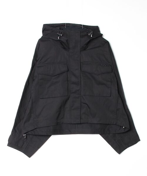 POLO RALPH LAUREN(ポロ ラルフ ローレン)の「クロップド ウィンドブレーカー(ブルゾン・レディース・ブラック系1・XS/M/S)」の4枚目の写真