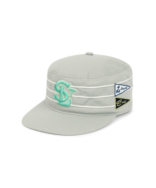 SUNLOVE(サンラブ)の「SLT Pillbox Cap(キャップ・レディース・レッド/ネイビー/グレー・FREE)」の2枚目の写真
