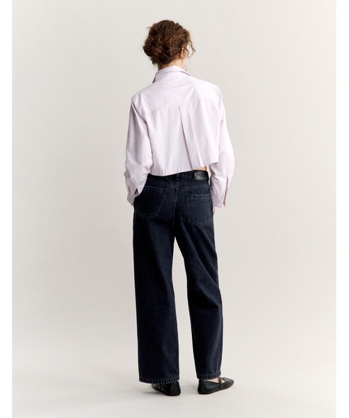 Maison Kitsune(メゾンキツネ)の「BABY FOX CROPPED SHIRT(シャツ/ブラウス・レディース・ライトピンク・40/38/36/34)」の4枚目の写真