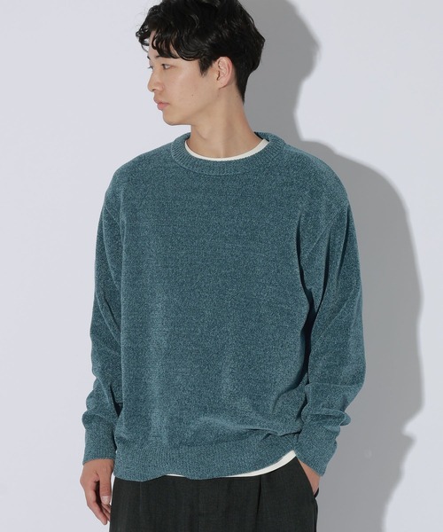 LAKOLE(ラコレ)の「<マシンウォッシャブル>ベーシックモールニットプルオーバー / 823626(ニット/セーター・メンズ・レッド/グレー/ブルー・LARGE/MEDIUM/X-LARGE)」の2枚目の写真