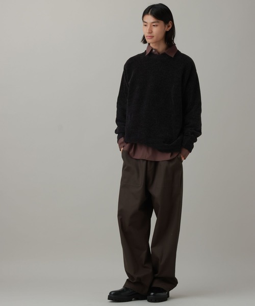 LAKOLE(ラコレ)の「<マシンウォッシャブル>ベーシックモールニットプルオーバー / 823626(ニット/セーター・メンズ・レッド/グレー/ブルー・LARGE/MEDIUM/X-LARGE)」の21枚目の写真