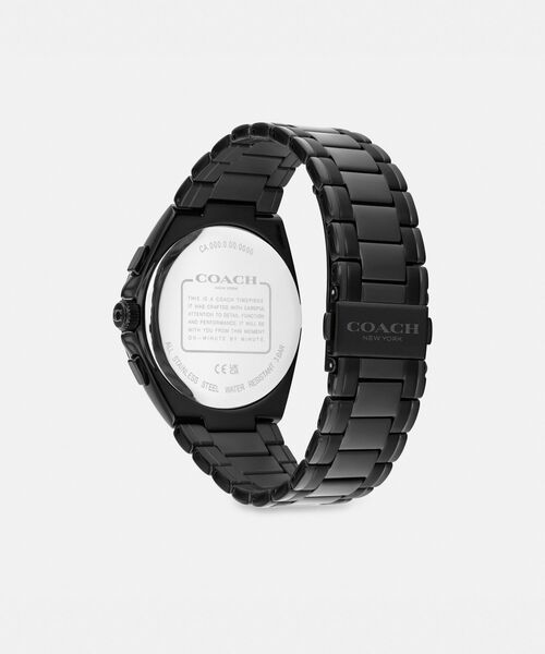 COACH(コーチ)の「ジャクソン クロノグラフ ウォッチ・42MM(アナログ腕時計・メンズ・ブラック系その他・ONE)」の3枚目の写真