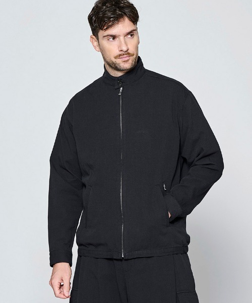 ACANTHUS（アカンサス）の「mj11925- Harrington Jacket ハリントンジャケット(JK2702)（ブルゾン・メンズ・ブラック/ベージュ・XL/L/M/S）」の13枚目の写真