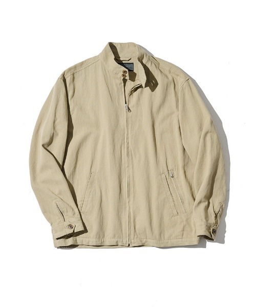 ACANTHUS（アカンサス）の「mj11925- Harrington Jacket ハリントンジャケット(JK2702)（ブルゾン・メンズ・ブラック/ベージュ・XL/L/M/S）」の15枚目の写真