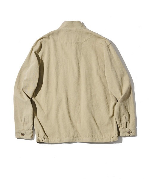 ACANTHUS（アカンサス）の「mj11925- Harrington Jacket ハリントンジャケット(JK2702)（ブルゾン・メンズ・ブラック/ベージュ・XL/L/M/S）」の16枚目の写真
