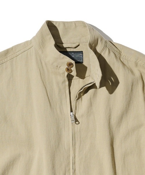 ACANTHUS（アカンサス）の「mj11925- Harrington Jacket ハリントンジャケット(JK2702)（ブルゾン・メンズ・ブラック/ベージュ・XL/L/M/S）」の17枚目の写真