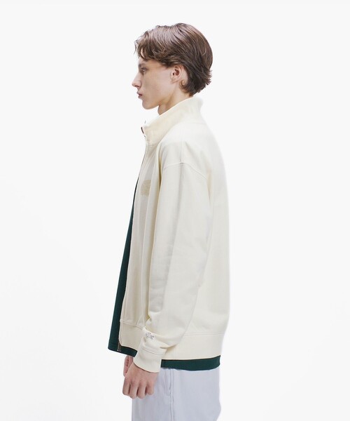 LACOSTE(ラコステ)の「エンザイムウォッシュ テクスチャーロゴ ヴィンテージジップスウェット(カーディガン/ボレロ・メンズ・イエロー/アイボリー/ダークグレー・5/4/3/2)」の22枚目の写真