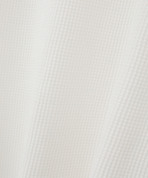 SOFFITTO(ソフィット)の「【Hanes/ヘインズ】サーマルトップ クルーネックロングスリーブ(Tシャツ/カットソー・レディース・ホワイト・FREE)」の2枚目の写真