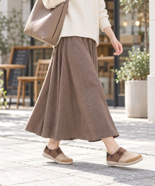 moz(モズ)の「【MOZ LAGOM】モズ レディース 2WAYスリッポン 軽量 約150g かかとが踏める(スリッポン・レディース・ベージュ系その他/ブラウン系その他/サンドベージュ・S/M/L/LL)」の6枚目の写真
