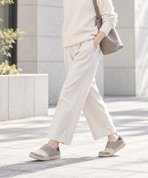moz(モズ)の「【MOZ LAGOM】モズ レディース 2WAYスリッポン 軽量 約150g かかとが踏める(スリッポン・レディース・ベージュ系その他/ブラウン系その他/サンドベージュ・S/M/L/LL)」の8枚目の写真
