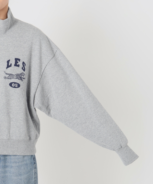 journal standard L'essage(ジャーナルスタンダードレサージュ)の「HALFZIPプルオーバー(Tシャツ/カットソー・レディース・ブラック/チャコールグレー・FREE)」の21枚目の写真