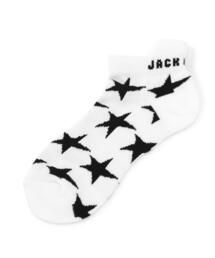 Jack Bunny!!（ジャックバニー）の「星柄アンクルソックス (WOMENS)（ソックス/靴下）」