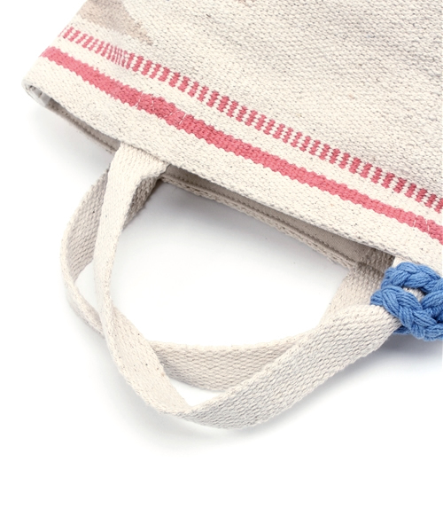 Lilas Campbell(リラキャンベル)の「_Lilas Campbell totobag vintage lag(ハンドバッグ・レディース・ピンク/ブルー・FREE)」の8枚目の写真